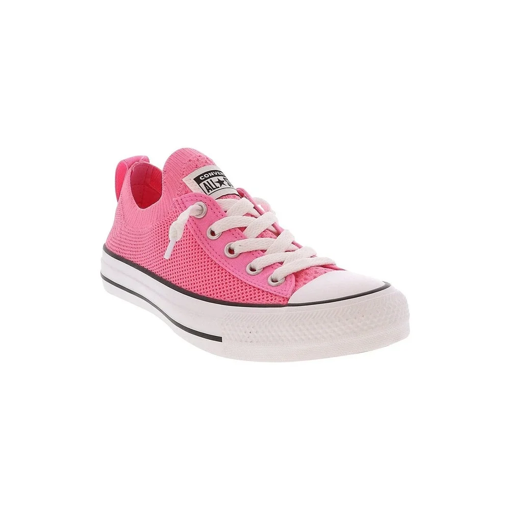 Big Girl Converse Chuck Taylor All Star Knit Slip-On Pink Size 4 New With Tags